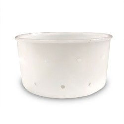 Cheese mould, low cup 10cl